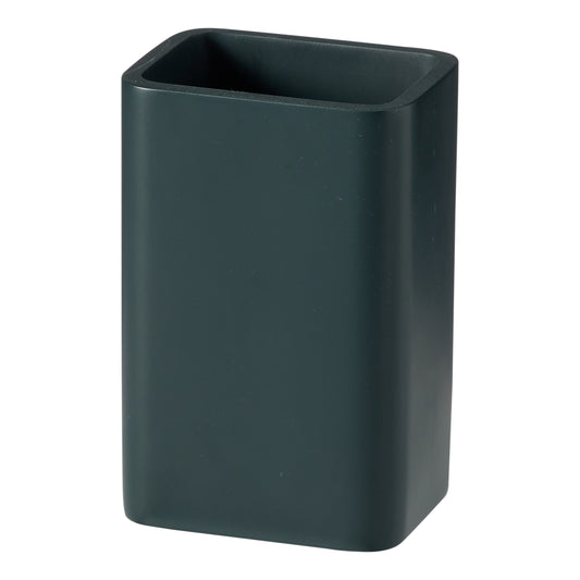 The Porto Astoria tumbler in coal is tall with a rectangular shape.
