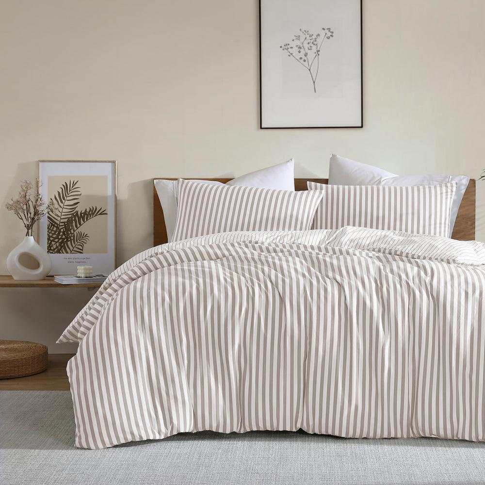 Ardor Frankie Stripe Quilt Cover Set