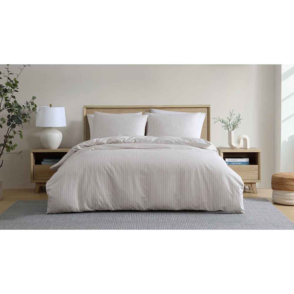Ardor Finley Stripe Quilt Cover Set