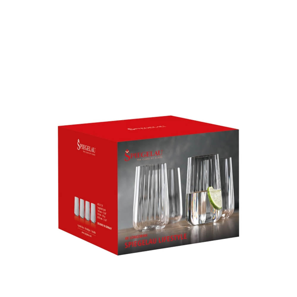Spiegelau Set of 4 Lifestyle Longdrink Glasses