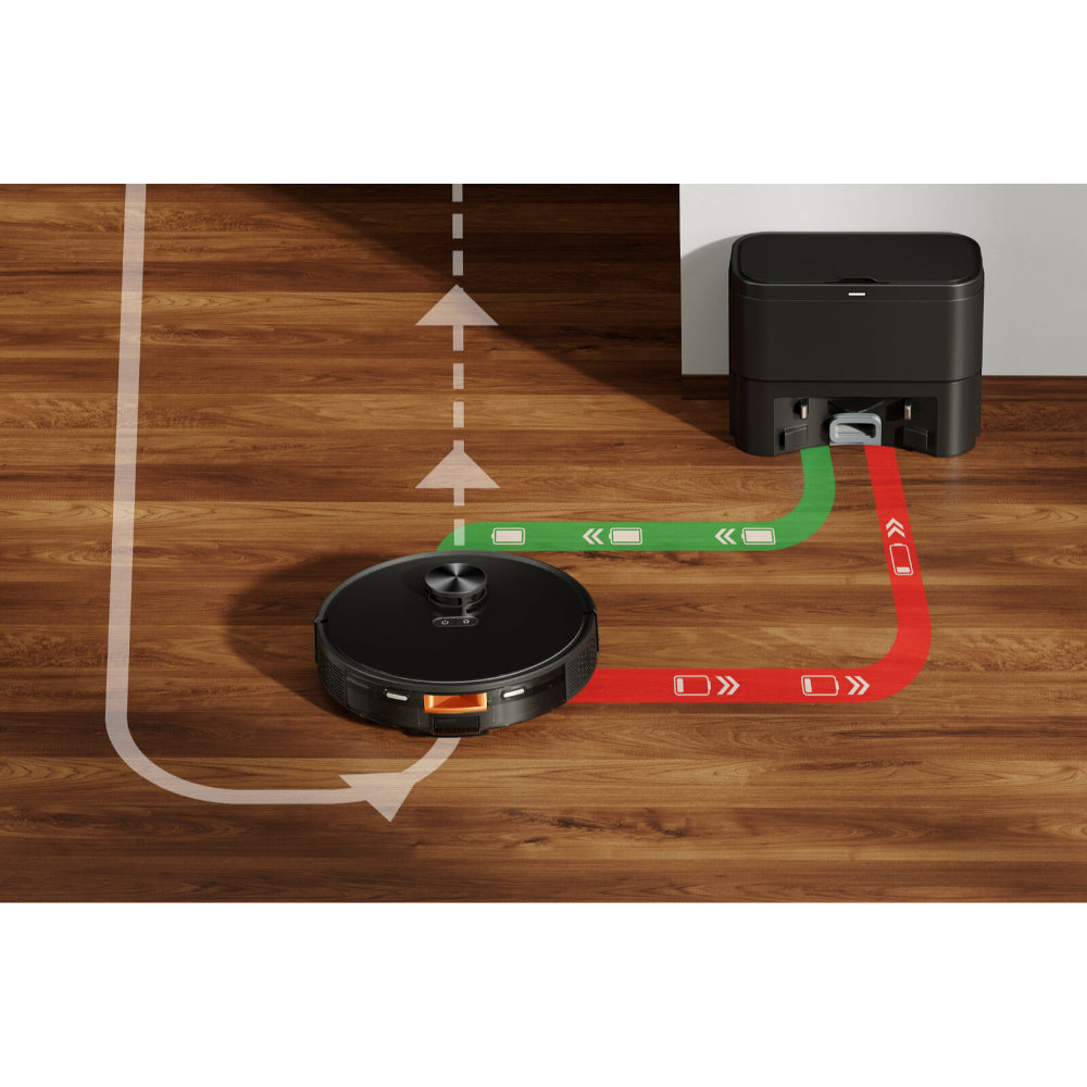 Magivaac Smart LiDAR Robot Vacuum With Auto Disposal Station And Multi-Level Filtration 4000mAh