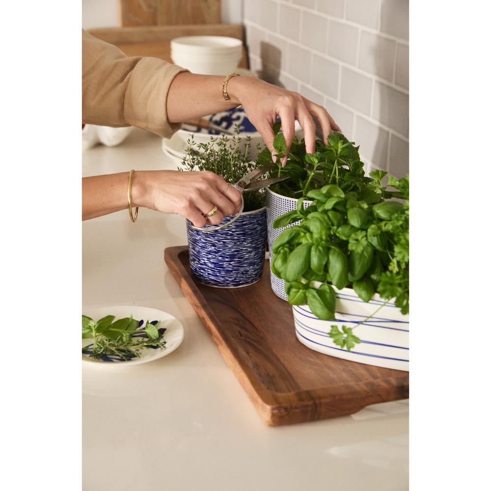 Royal Doulton Pacific Small Planter 14cm Blue