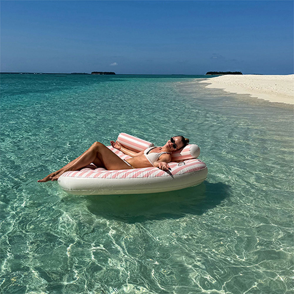 SUNNYLiFE Twin Heart Lie-On Float