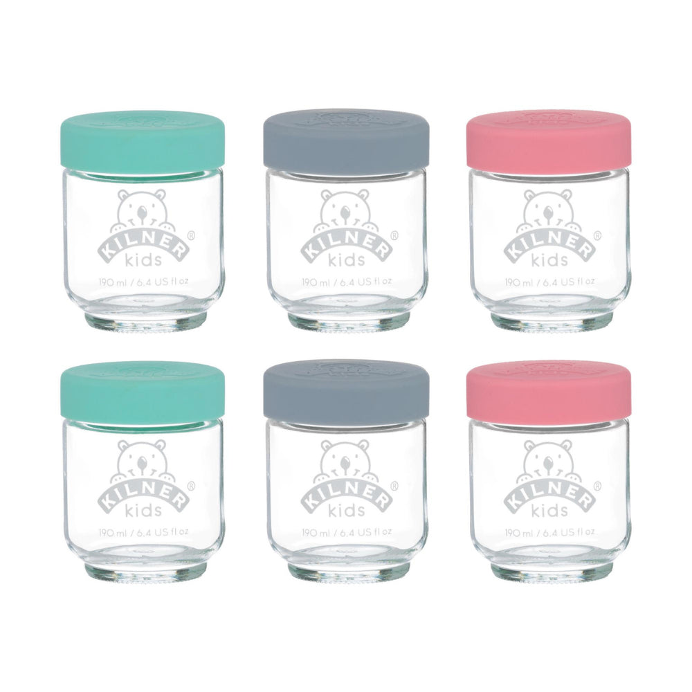 Kilner Kids Set Of 6 Jars 190ml