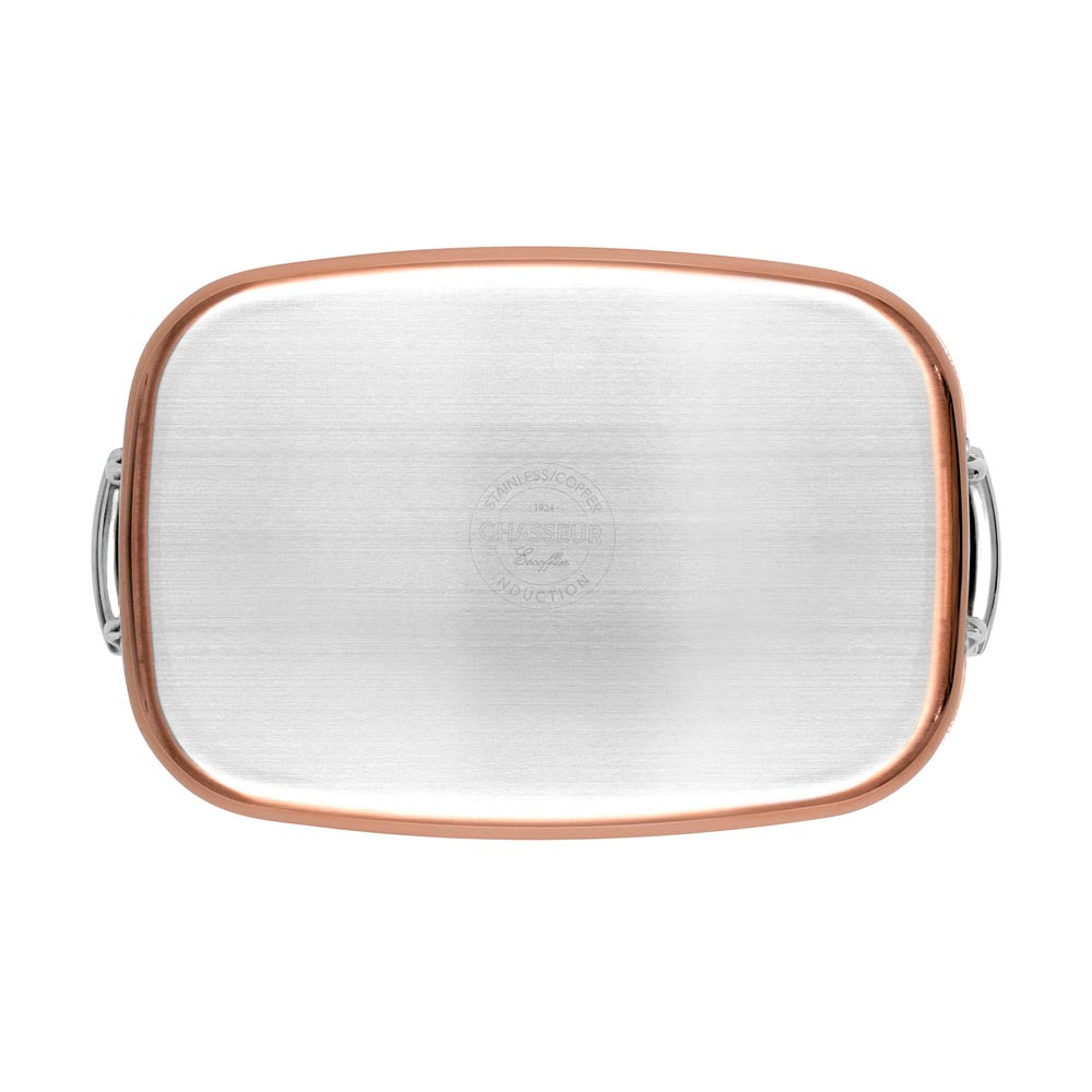 Chasseur Escoffier Induction Roasting Pan With Rack 35cm - House