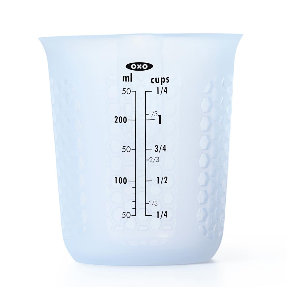 OXO Squeeze & Pour Silicone Measuring Cup 250ml