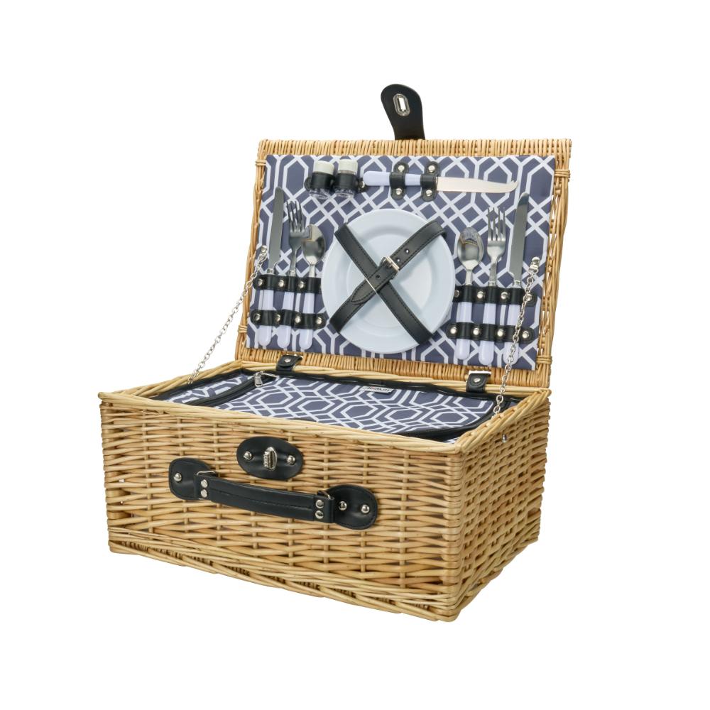 Avanti 2 Person Wicker Picnic Basket