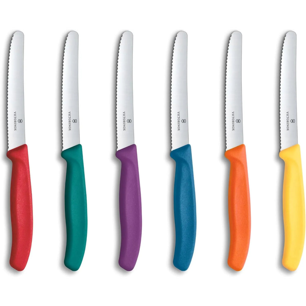 Victorinox Set Of 6 Steak & Tomato Knives