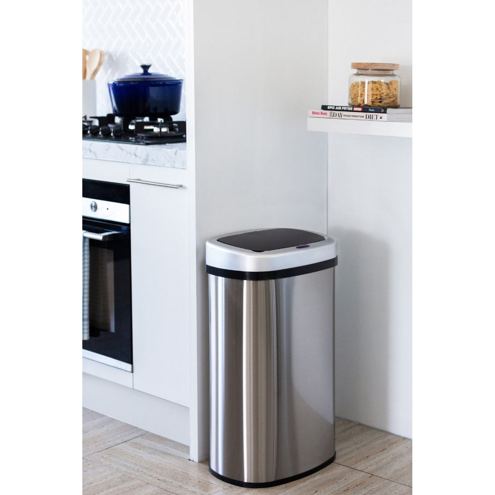 Healthy Choice Stainless Steel Motion Sensor Rubbish Bin 50L