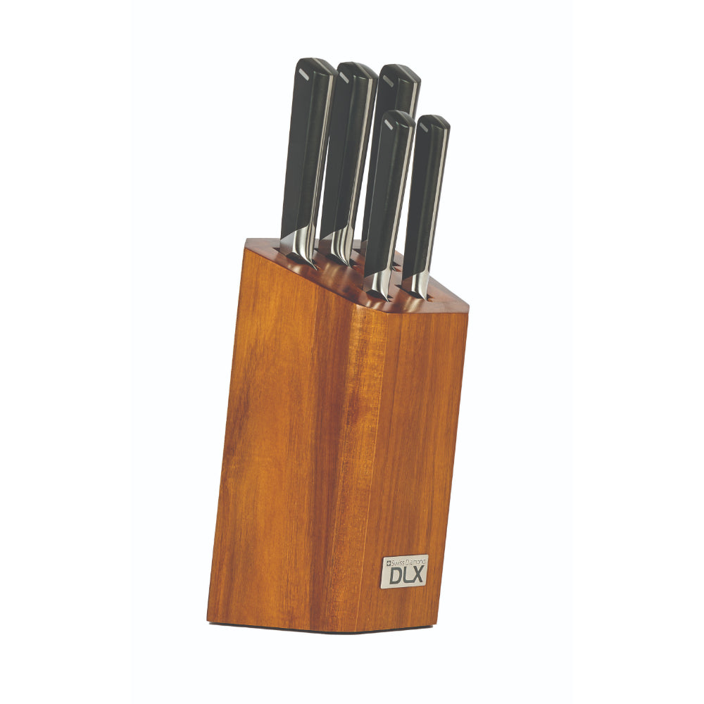 Swiss Diamond Premium Kitchen Apex 6 Piece Knife Block Set