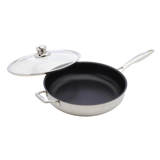 Swiss Diamond XD Non-Stick Clad Saute Pan with Lid 32cm