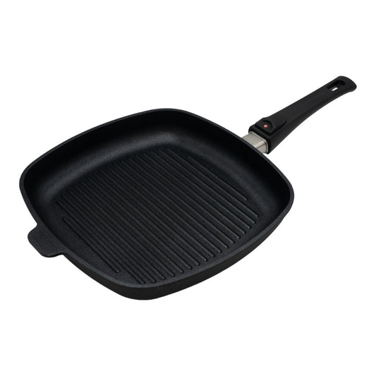 Swiss Diamond Induction Square Shallow Grill Pan 28cm