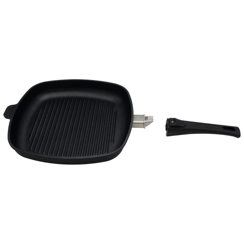 Swiss Diamond Induction Square Shallow Grill Pan 28cm