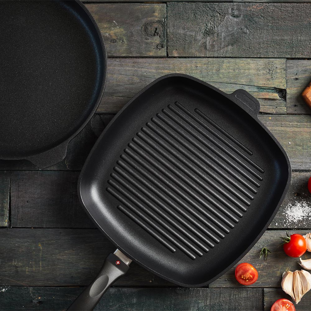 Swiss Diamond XD Induction 2 Piece Grill Pan Set