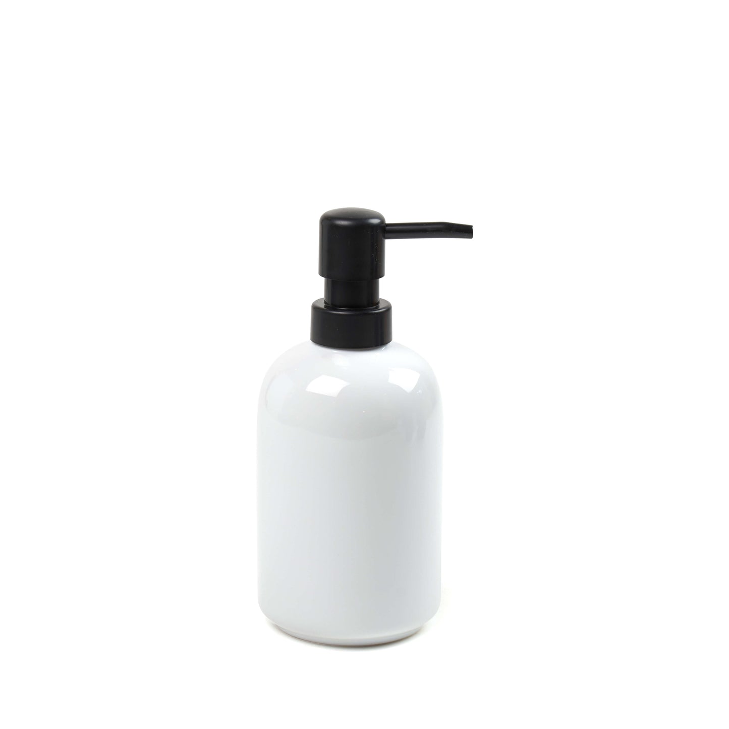 Salt & Pepper Hepburn Soap Dispenser White