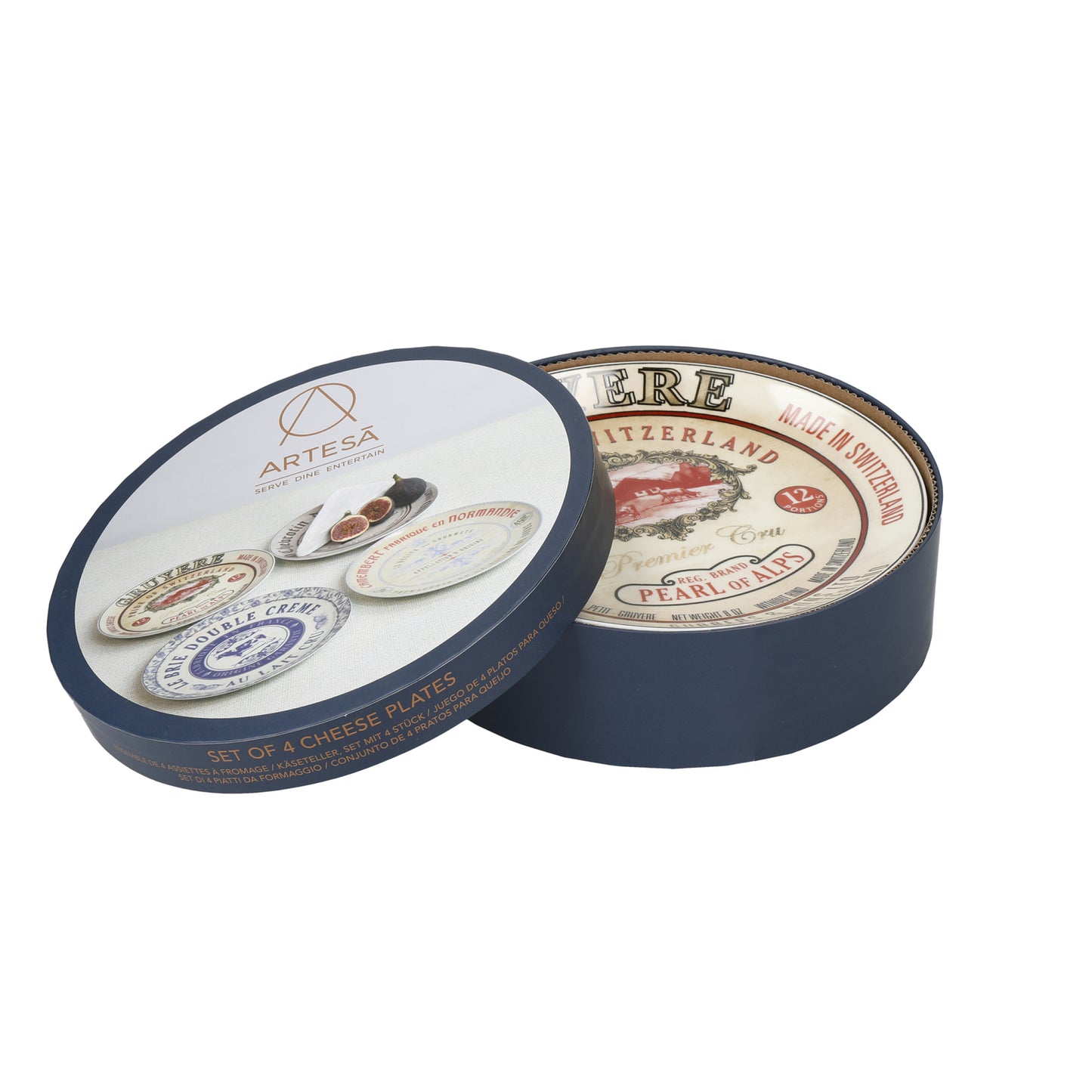 Artesa Ceramic Cheese Plate Set