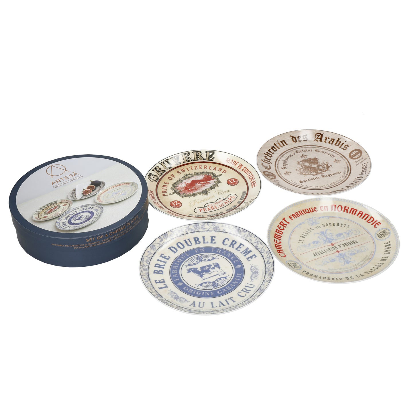 Artesa Ceramic Cheese Plate Set