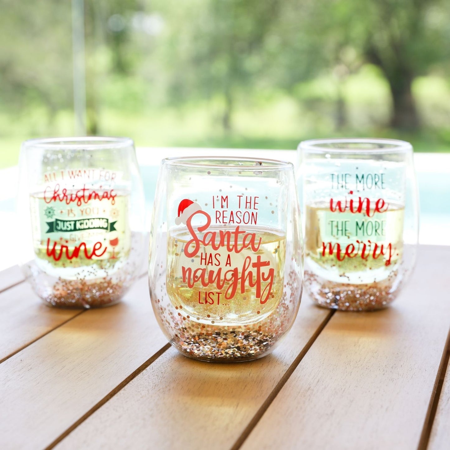 Splosh Christmas Stemless Glass