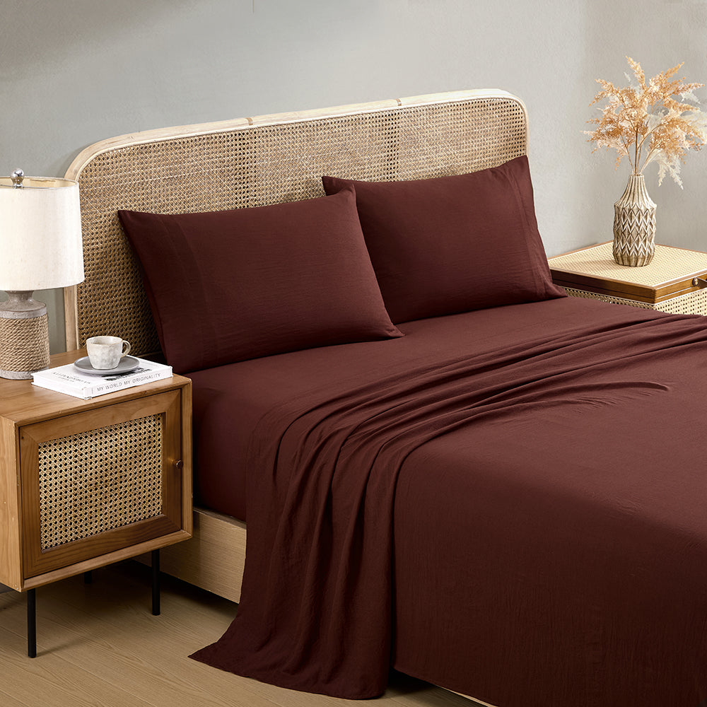 Ardor Boudoir Vintage Washed Sheet Set