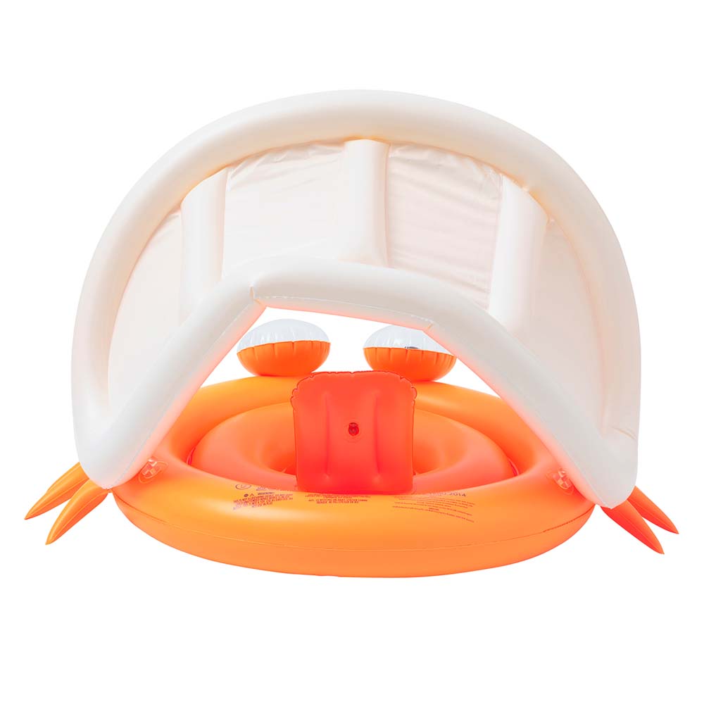 SUNNYLiFE Baby Float Sonny The Sea Creature Neon Orange
