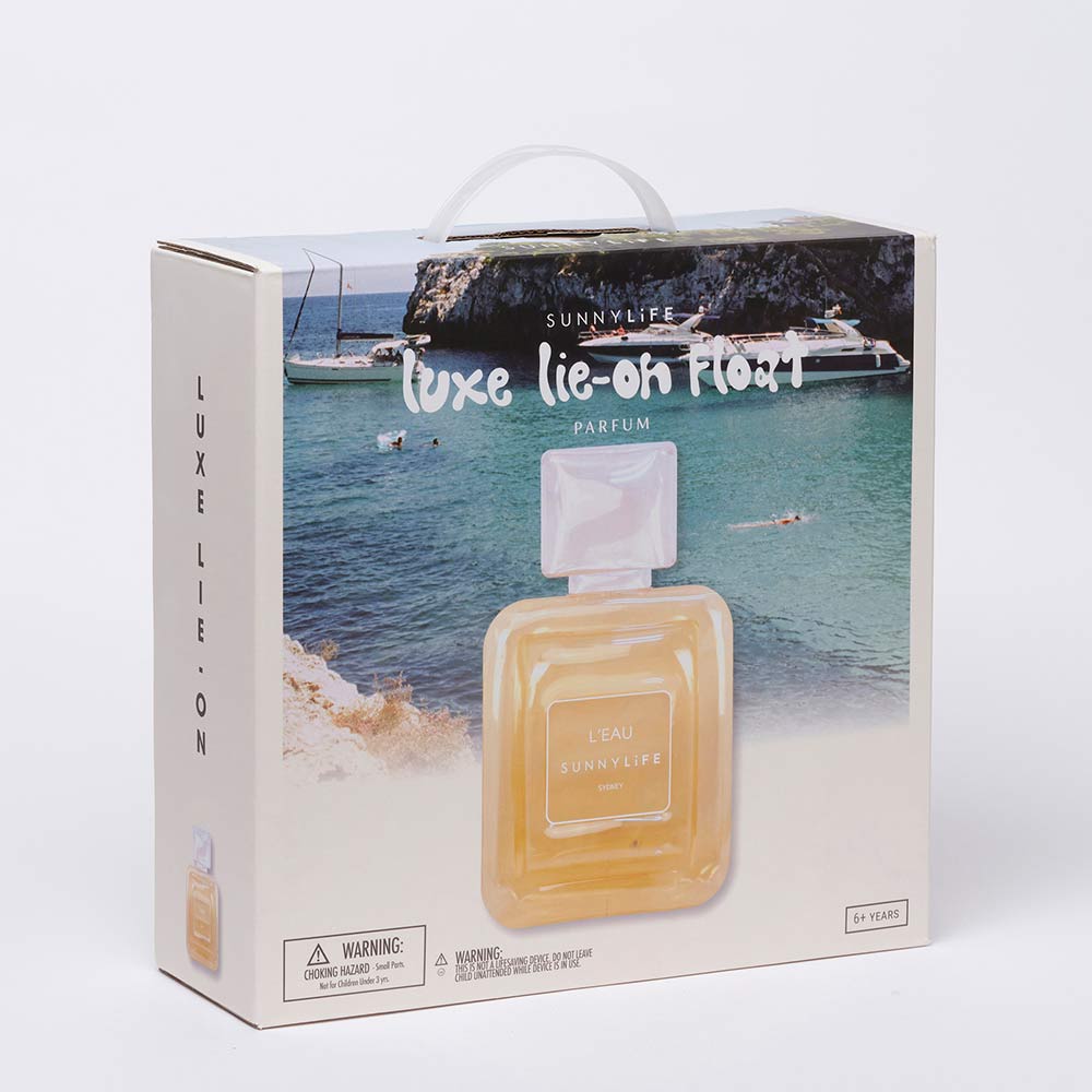 SUNNYLiFE Luxe Lie-On Float Parfum Champagne