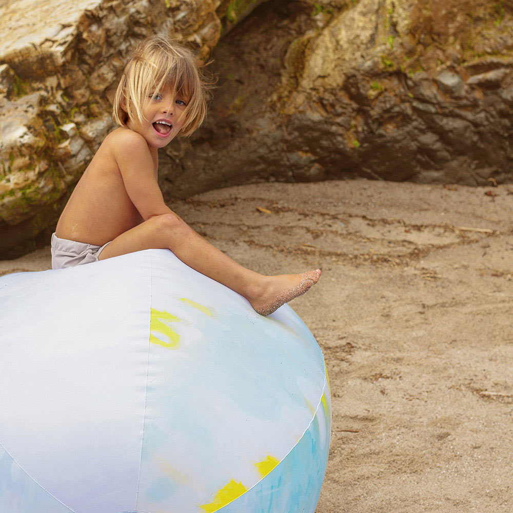 SUNNYLiFE XL Inflatable Beach Ball Tie Dye Sorbet