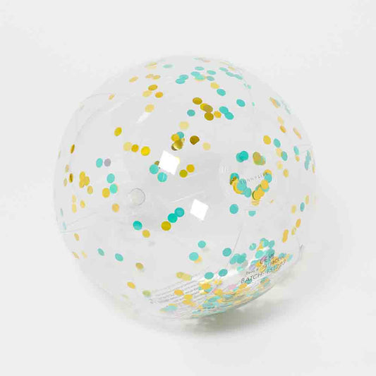 SUNNYLiFE Inflatable Beach Ball Confetti Multi