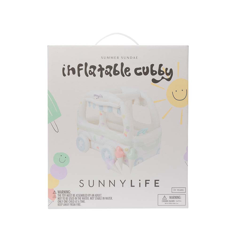 SUNNYLiFE Inflatable Cubby Summer Sundae Multi