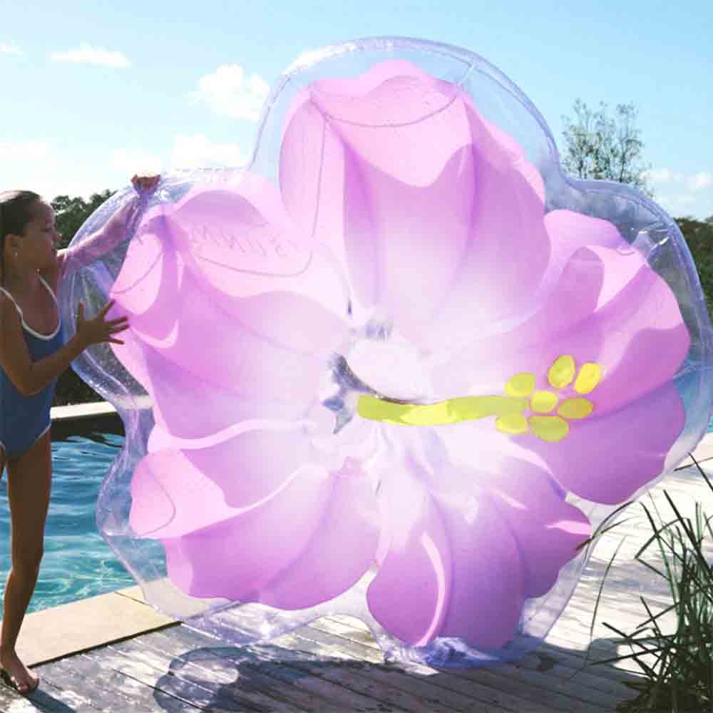 SUNNYLiFE Luxe Lie-On Float Hibiscus