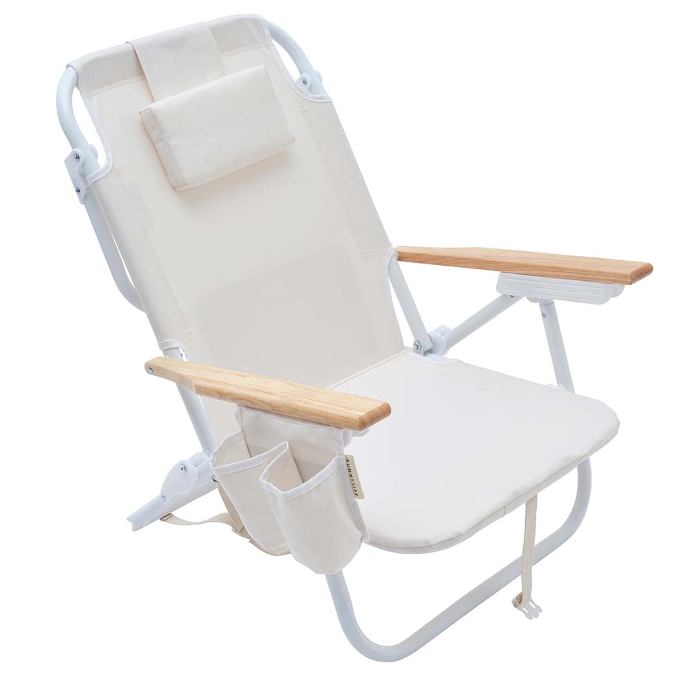 SUNNYLiFE Deluxe Beach Chair cream