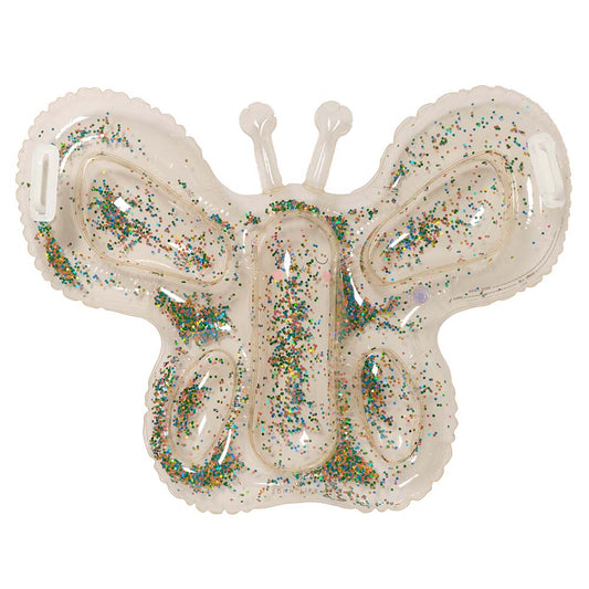 SUNNYLiFE Kids Lie-On Float Cotton Candy Glitter