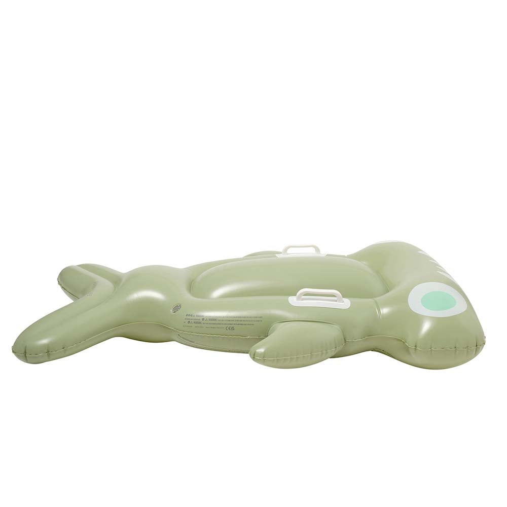 SUNNYLiFE Kids Lie-On Float Salty The Shark Khaki