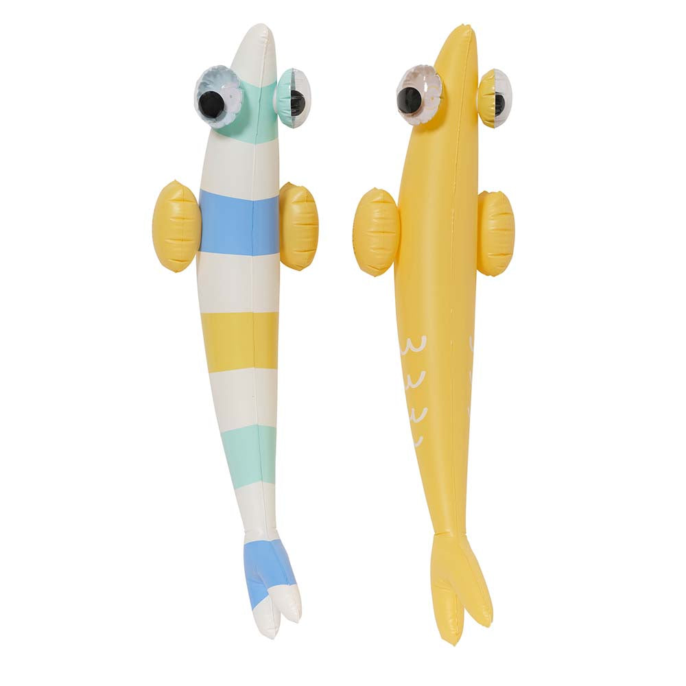 SUNNYLiFE Set of 2 Kids Inflatable Noodles Finn The Fish Multi