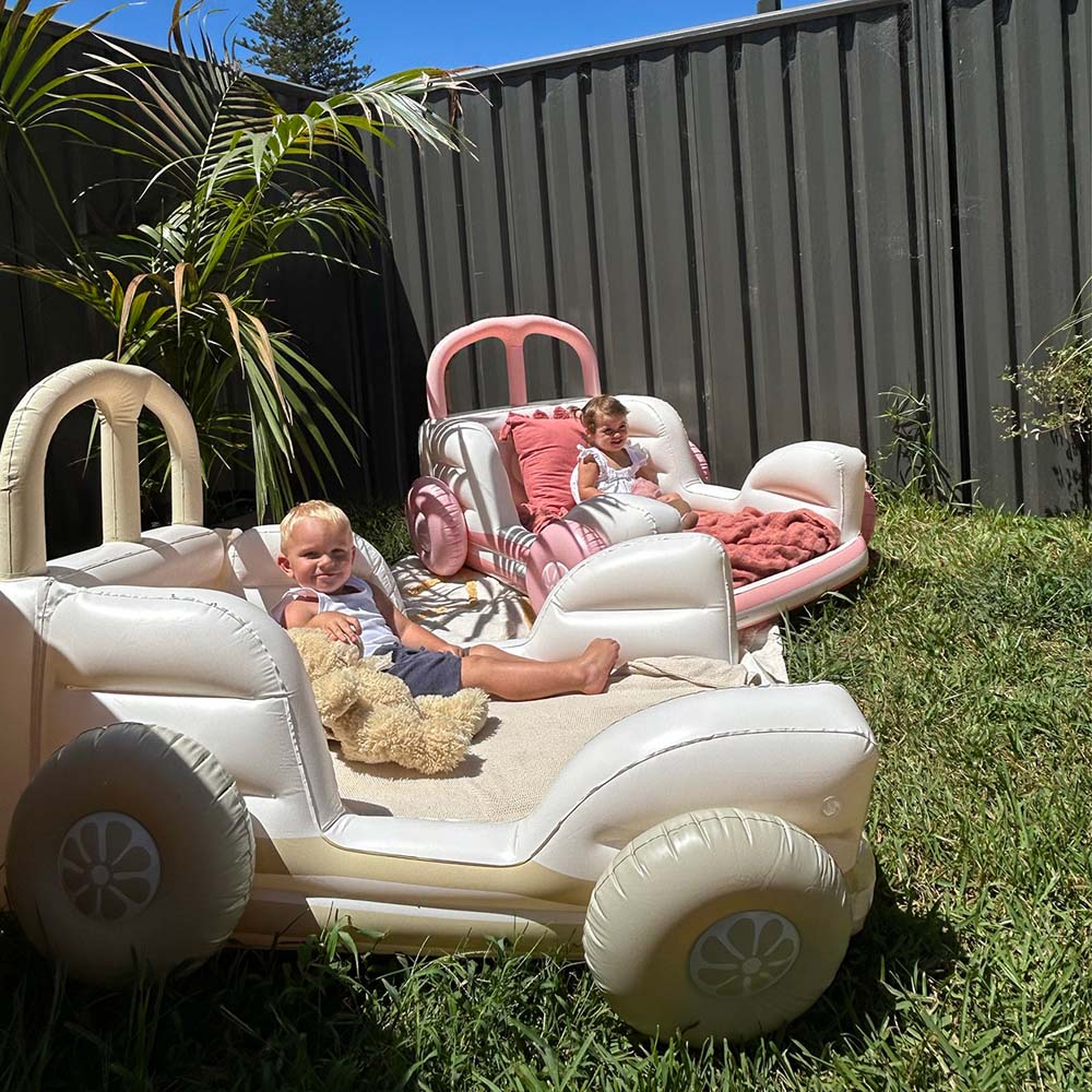 SUNNYLiFE Kids Sleepover Bed Summer Van green