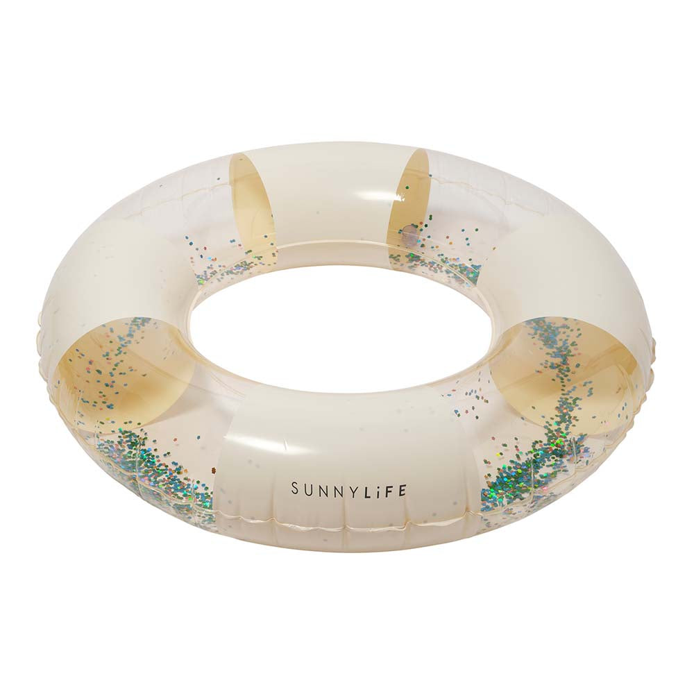 SUNNYLiFE Slim Tube Pool Ring confetti