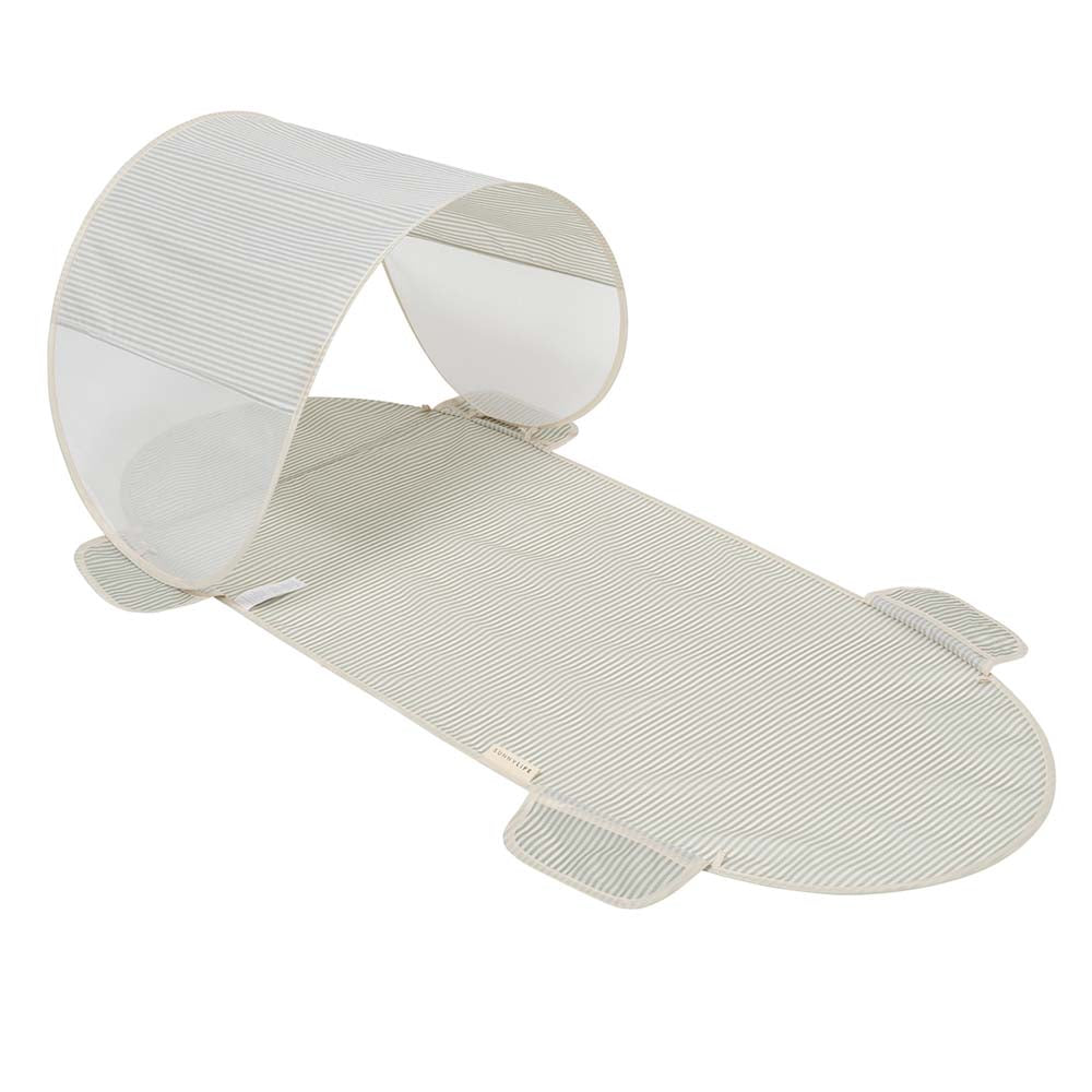 SUNNYLiFE Solo Sun Shader La Palma Sage Stripe