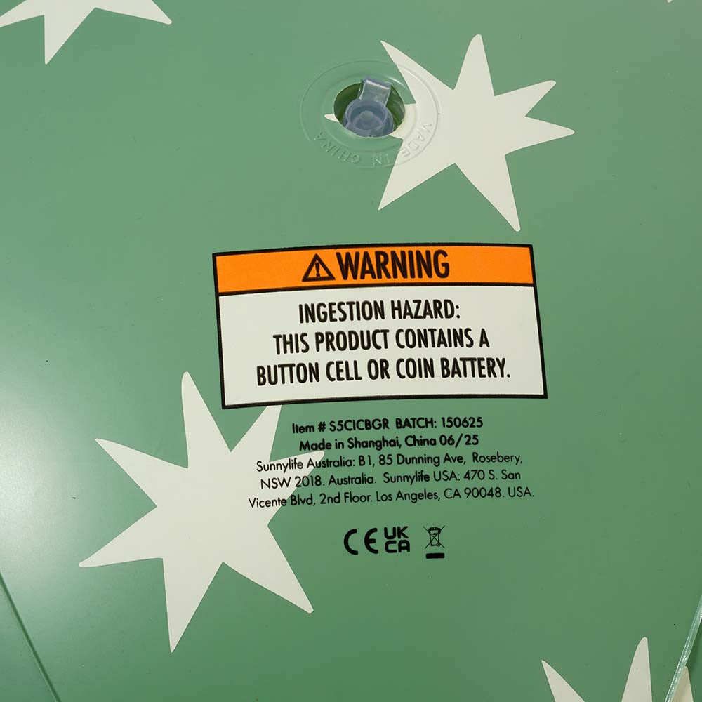 SUNNYLiFE Set of 3 Light Up Christmas Baubles