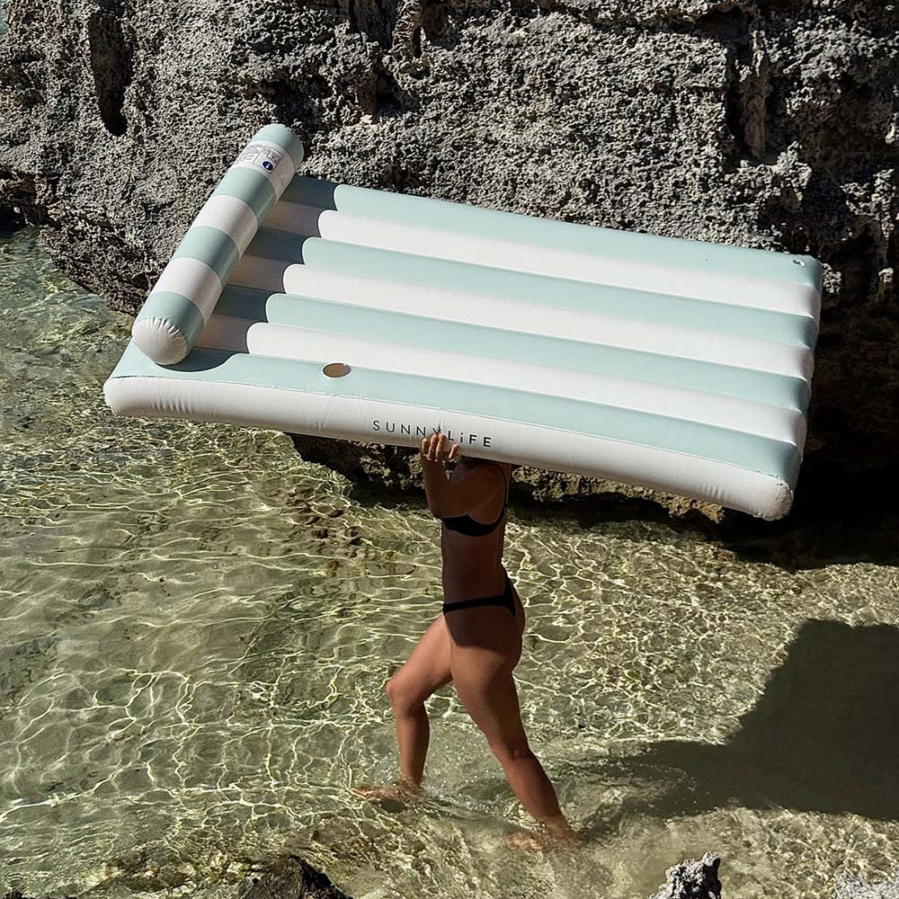 SUNNYLiFE Luxe Lilo green