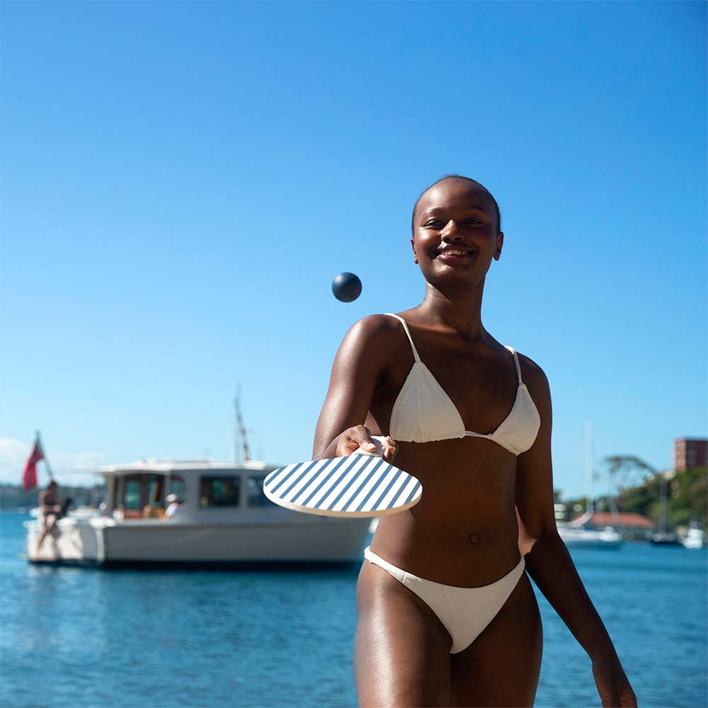 SUNNYLiFE The Resort Beach Paddle Set Coastal Blue