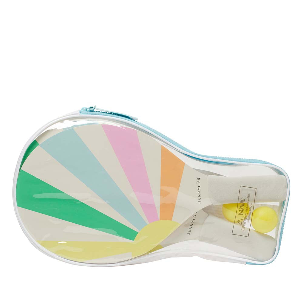 SUNNYLiFE Pool Side Beach Paddle Set Pastel Gelato