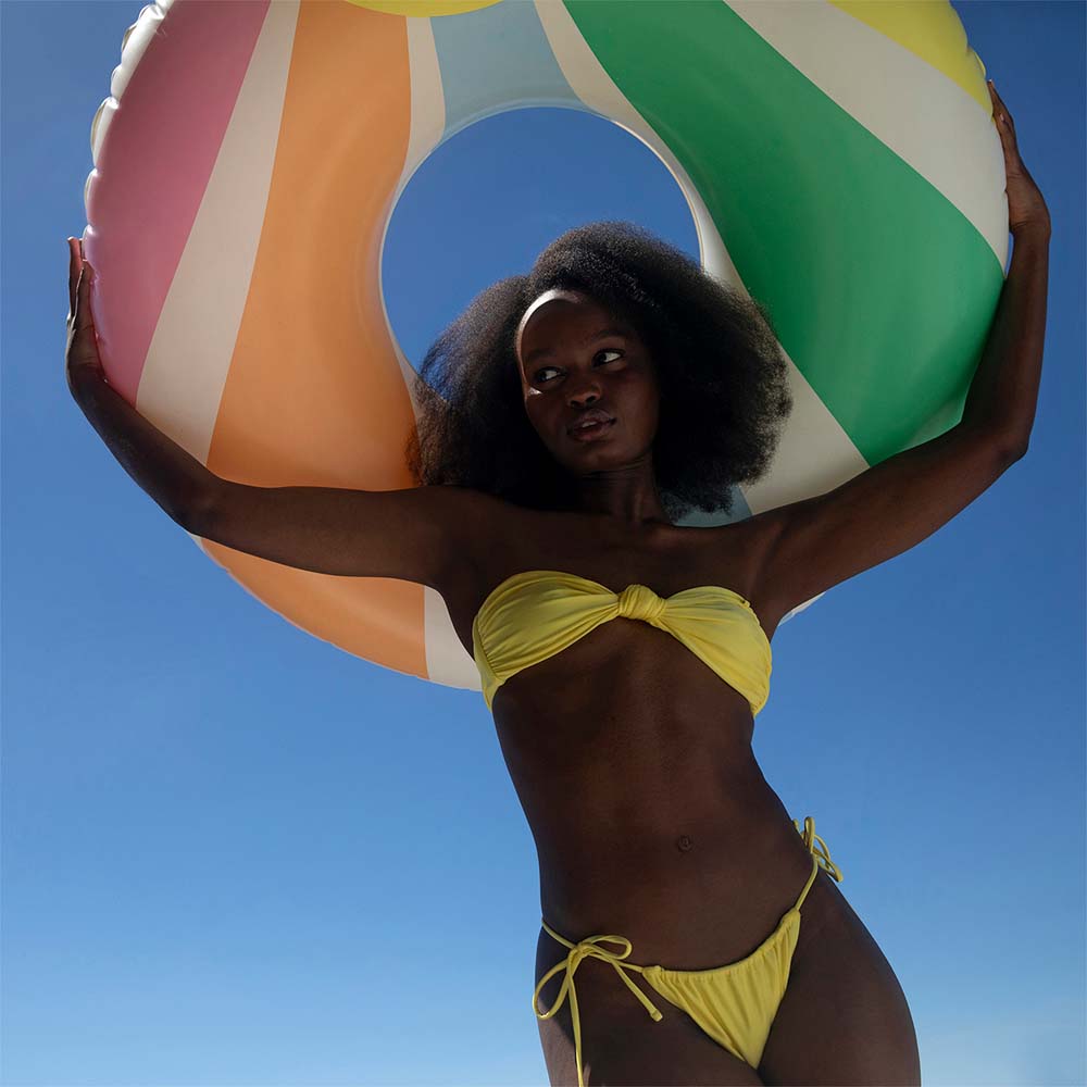 SUNNYLiFE Pool Side Tube Float Pastel Gelato
