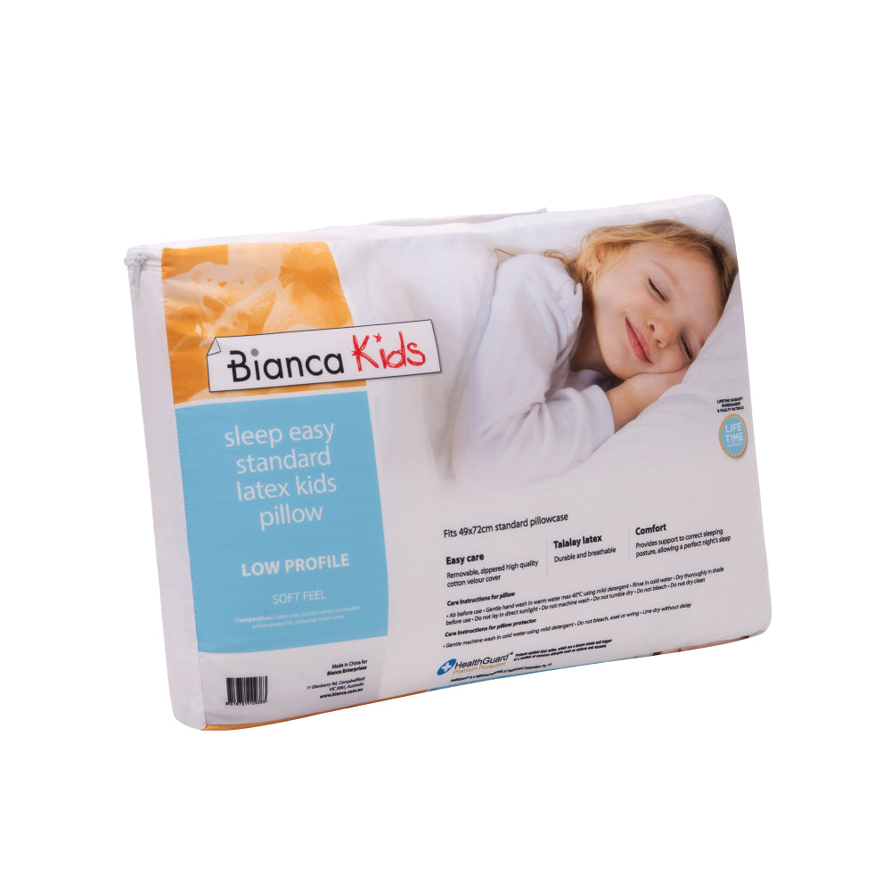 Bianca Sleep Easy Talalay Latex Pillow Kids