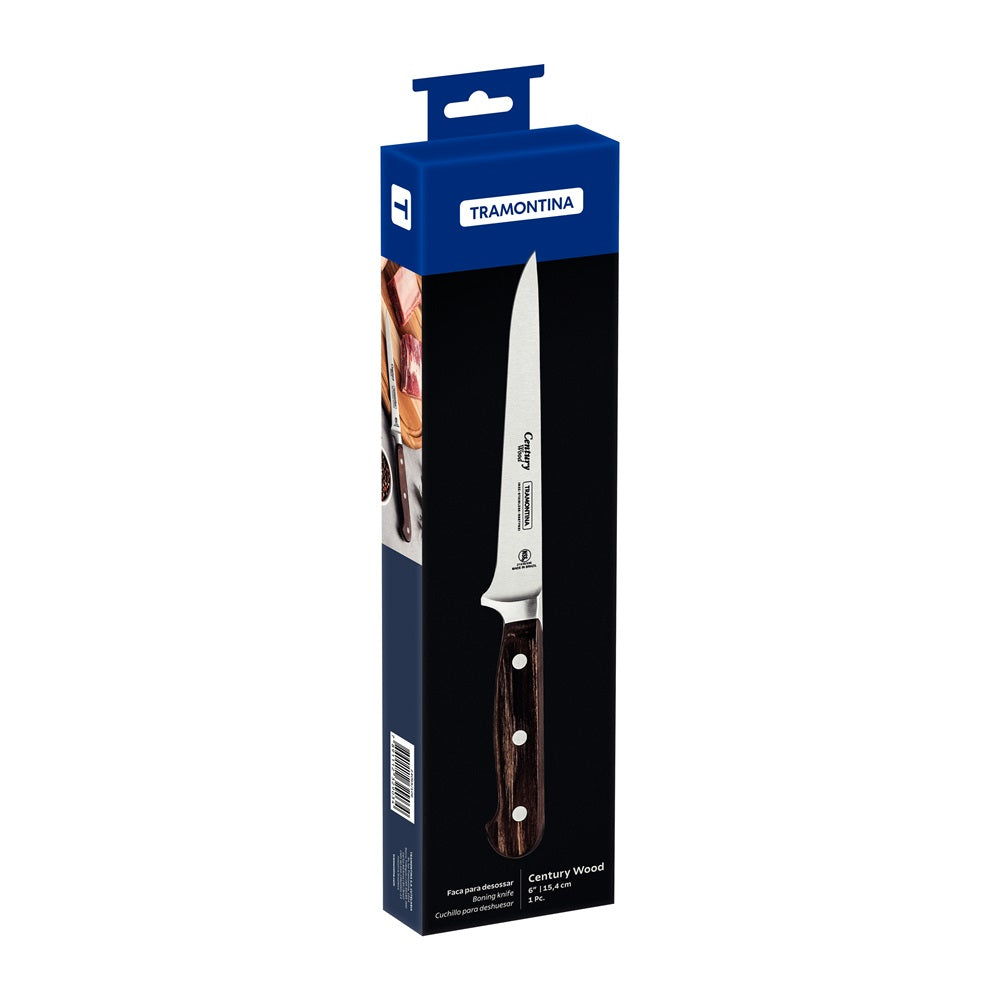 Tramontina Century Wood Forged Boning Knife 6 Inch - House