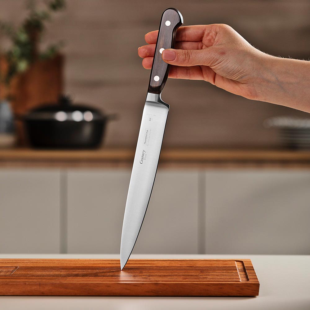 Tramontina Century Wood Forged Utility Carving Knife 8 Inch - House