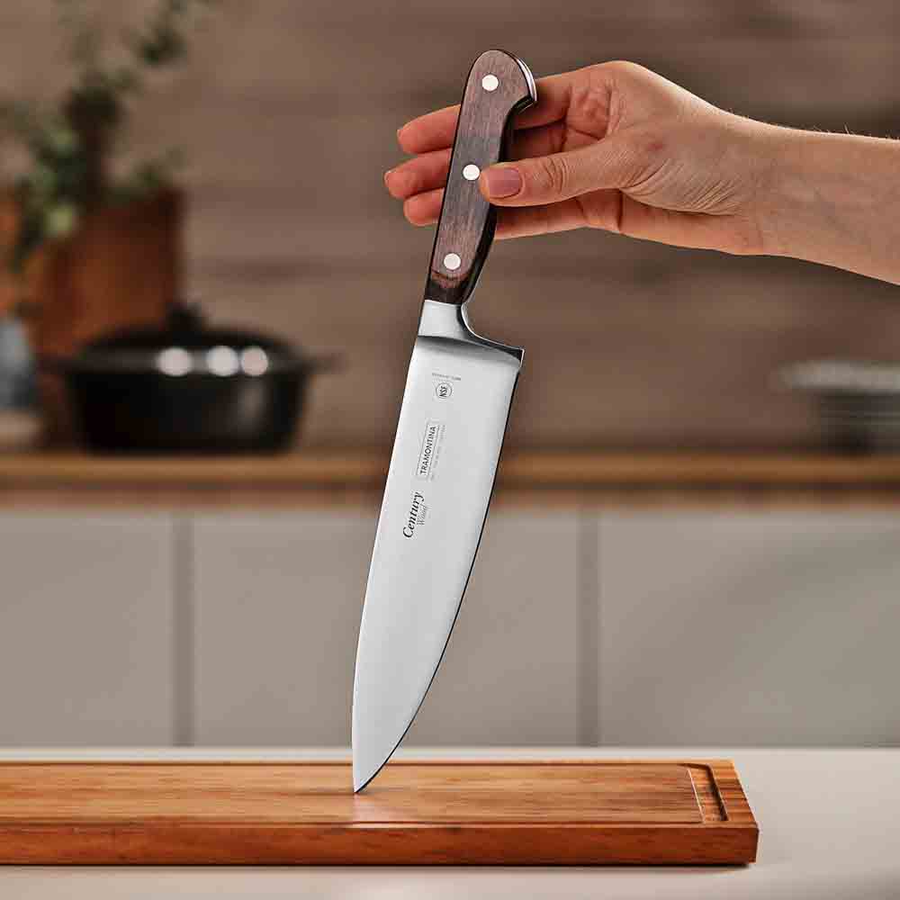 Tramontina Century Wood Forged Chefs Knife 8 Inch - House