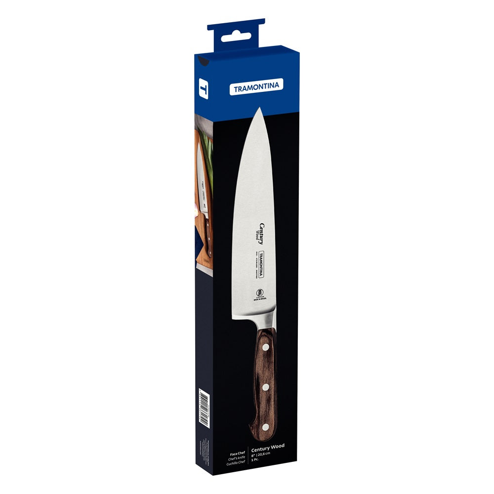 Tramontina Century Wood Forged Chefs Knife 8 Inch - House