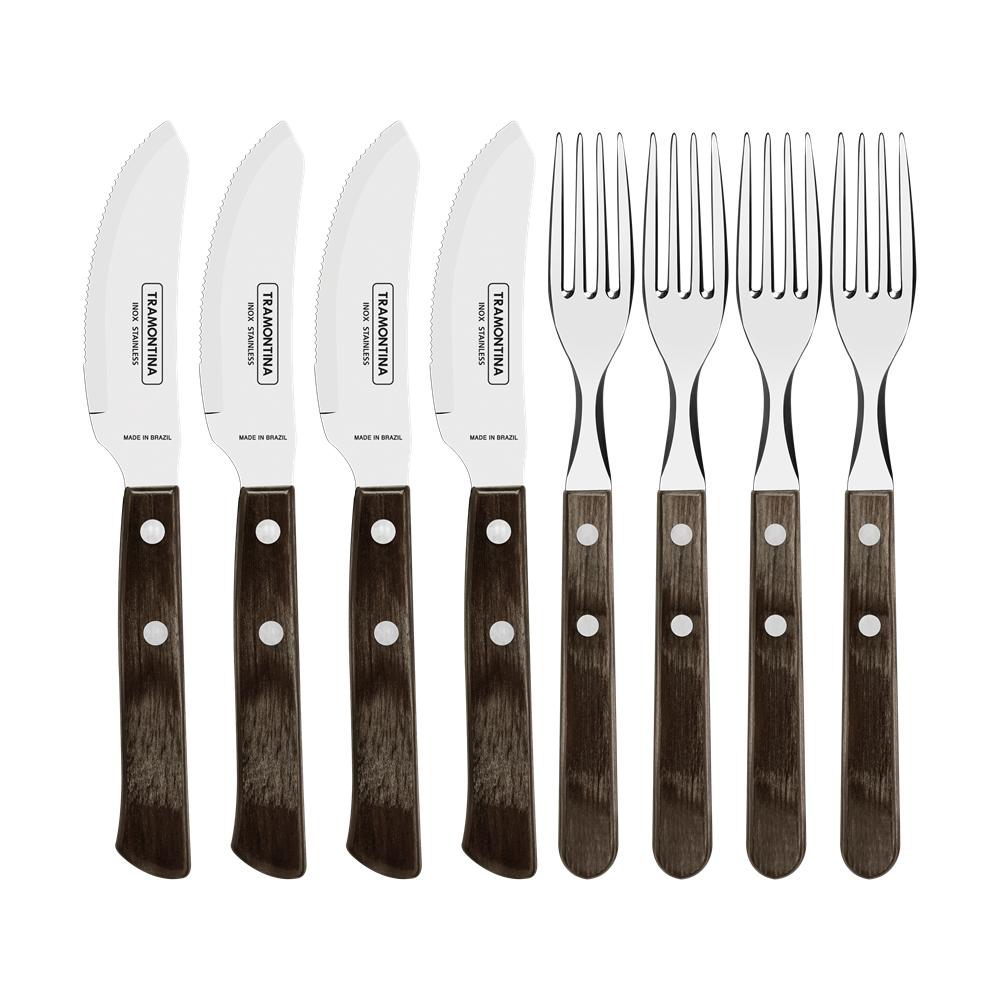 Tramontina Churrasco FSC Certified 8 Piece Polywood Pizza Set