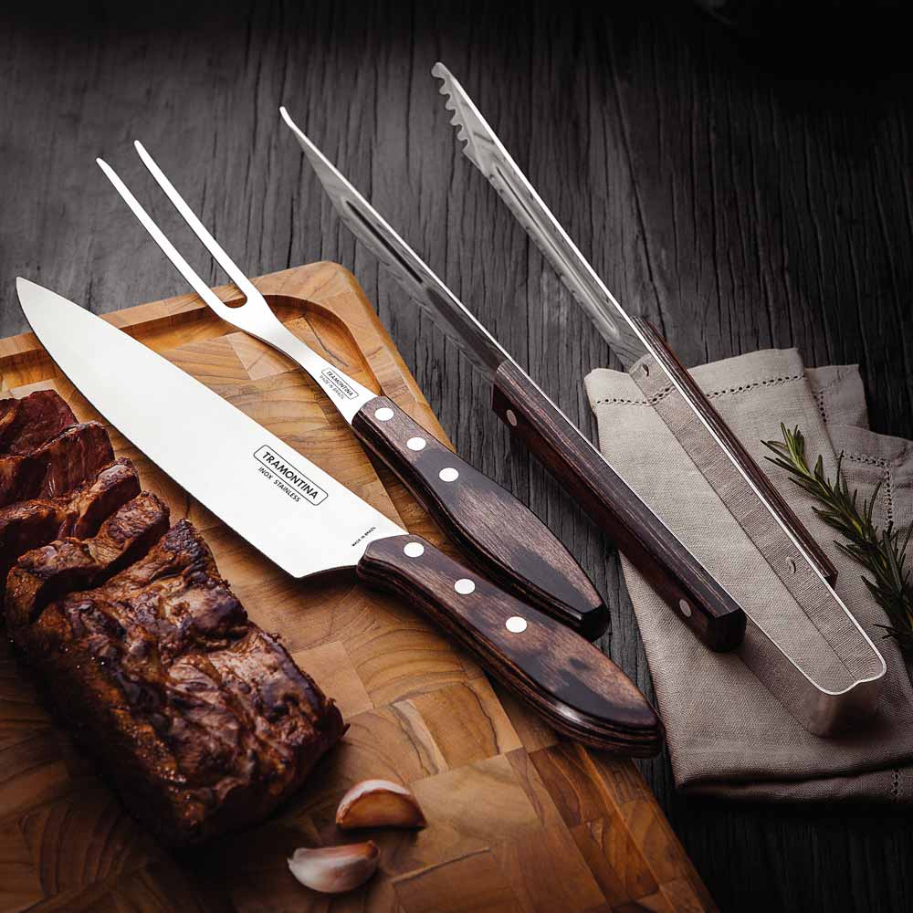 Tramontina Churrasco Premium 3 Piece Campeira Carving Set