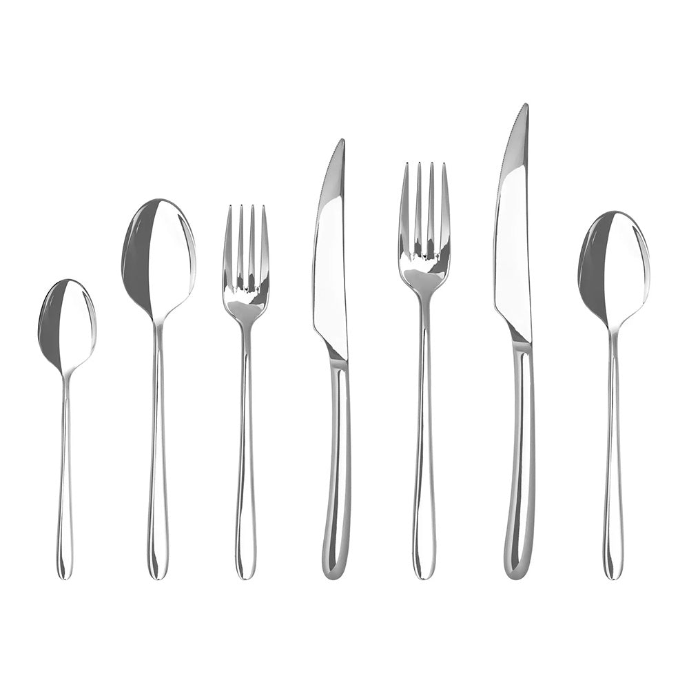 Tramontina 56 Piece Silver Cutlery Set