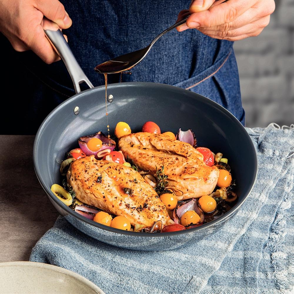 Tramontina Grano Triply Clad Ceramic Frying Pan 20cm